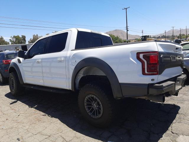 1FTFW1RG4LFB79403 - 2020 FORD F150 RAPTOR WHITE photo 2