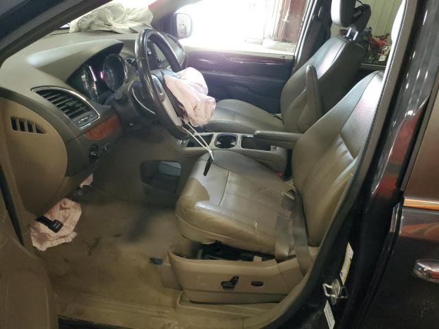 2C4RC1CG8ER426190 - 2014 CHRYSLER TOWN & COU TOURING L BLACK photo 7