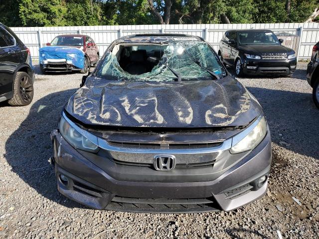 19XFC1F72GE212475 - 2016 HONDA CIVIC EXL GRAY photo 5