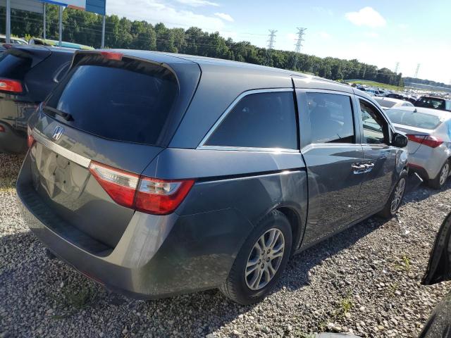 5FNRL5H49BB078509 - 2011 HONDA ODYSSEY EX GRAY photo 3