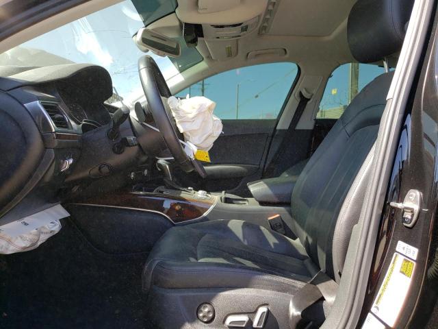 WAUHMAFC2GN003894 - 2016 AUDI A6 PRESTIGE შავი ფოტო 7