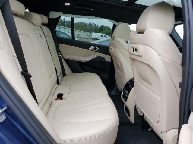 5UXCR6C04N9N26893 - 2022 BMW X5 XDRIVE40I BLUE photo 10