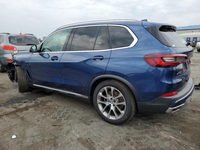 5UXCR6C04N9N26893 - 2022 BMW X5 XDRIVE40I BLUE photo 2