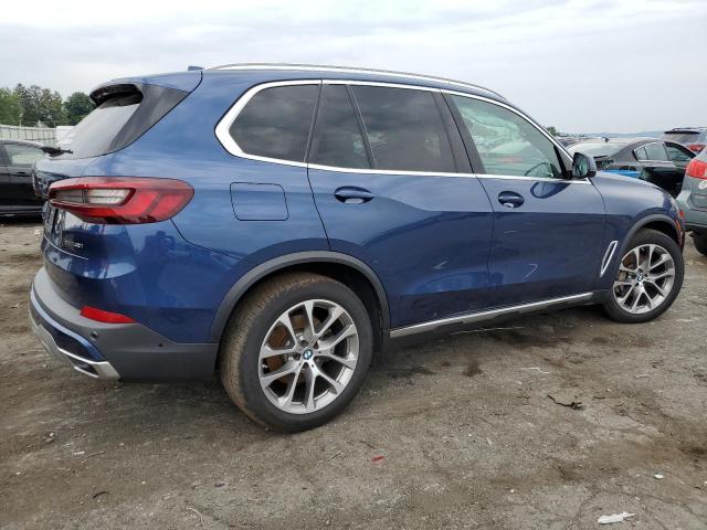 5UXCR6C04N9N26893 - 2022 BMW X5 XDRIVE40I BLUE photo 3