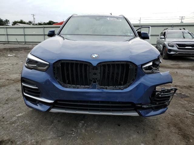 5UXCR6C04N9N26893 - 2022 BMW X5 XDRIVE40I BLUE photo 5