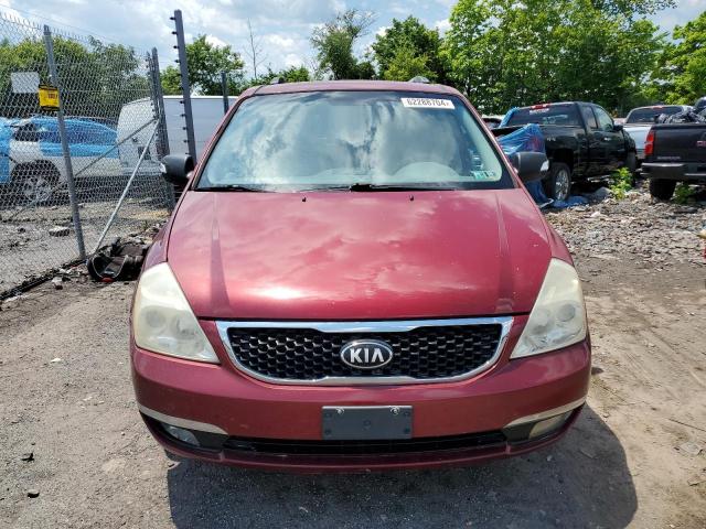 KNDMG4C7XE6543552 - 2014 KIA SEDONA LX BURGUNDY photo 5