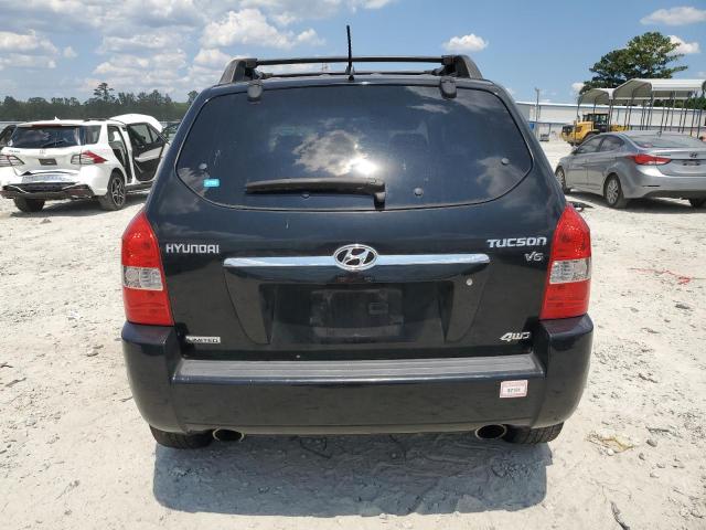 KM8JN72D56U339879 - 2006 HYUNDAI TUCSON GLS BLACK photo 6