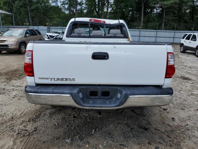 5TBRU34156S460897 - 2006 TOYOTA TUNDRA ACCESS CAB SR5 WHITE photo 6
