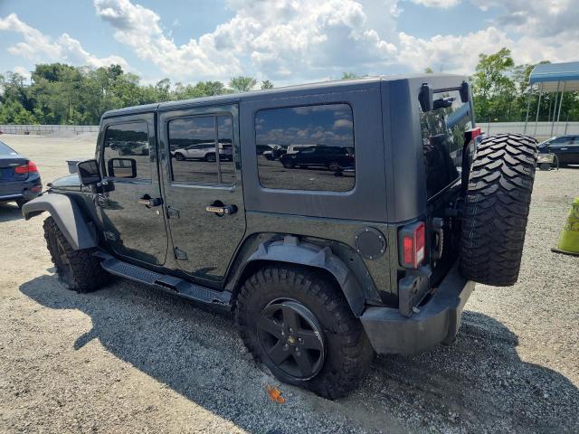 1J4BB3H15AL151928 - 2010 JEEP WRANGLER UNLIMITED SPORT GREEN photo 2