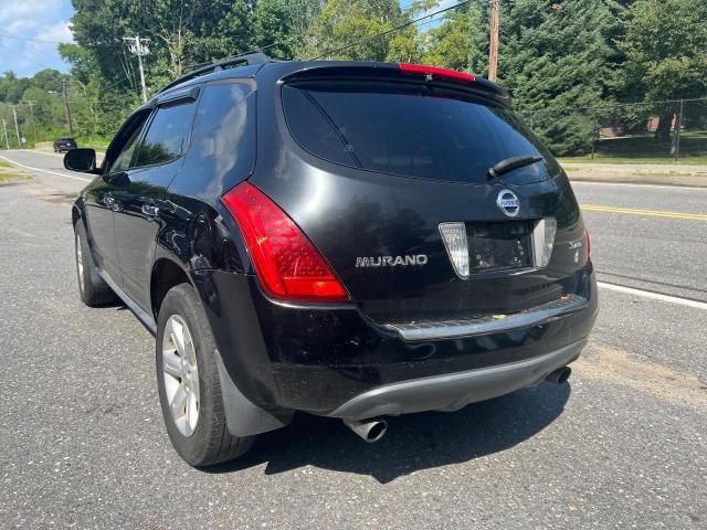 JN8AZ08WX6W538041 - 2006 NISSAN MURANO SL BLACK photo 3