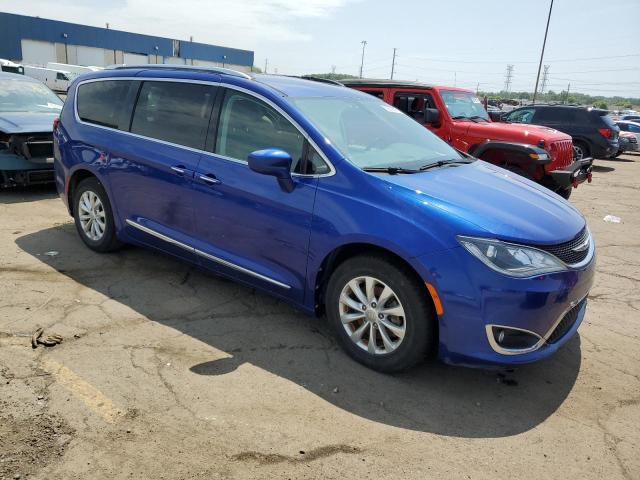 2C4RC1EG0JR229215 - 2018 CHRYSLER PACIFICA TOURING L PLUS BLUE photo 4