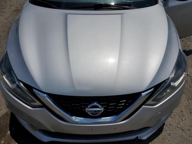 3N1AB7AP3HY268998 - 2017 NISSAN SENTRA S SILVER photo 11