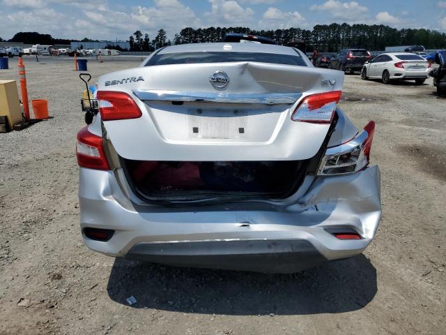 3N1AB7AP3HY268998 - 2017 NISSAN SENTRA S SILVER photo 6