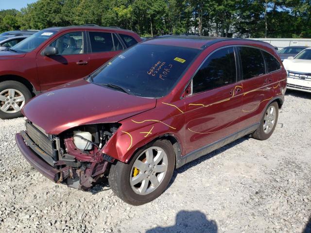 JHLRE487X8C023574 - 2008 HONDA CR-V EXL RED photo 1