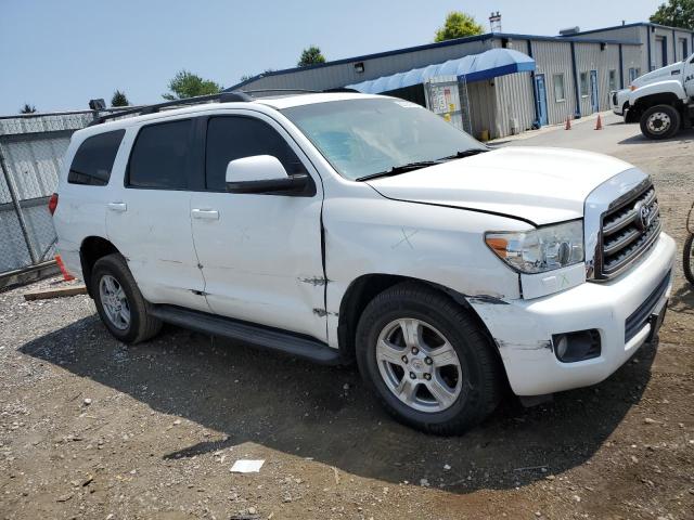 5TDBY5G17ES099241 - 2014 TOYOTA SEQUOIA sr SR5 WHITE photo 4