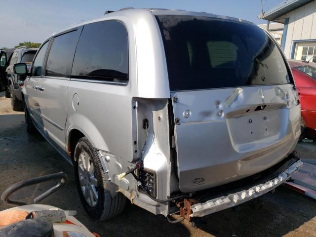 2C4RC1CG7CR345713 - 2012 CHRYSLER TOWN & COU TOURING L SILVER photo 2