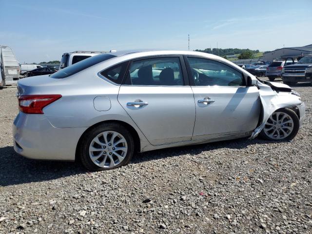 3N1AB7AP0KY435745 - 2019 NISSAN SENTRA S ვერცხლისფერი ფოტო 3