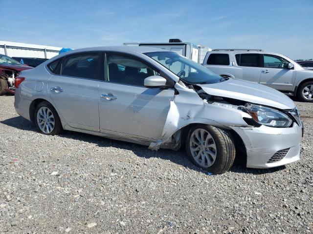 3N1AB7AP0KY435745 - 2019 NISSAN SENTRA S ვერცხლისფერი ფოტო 4