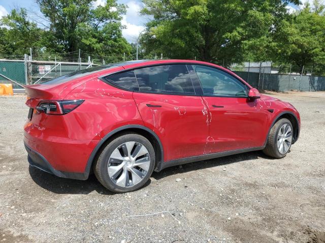 5YJYGDEE2LF034635 - 2020 TESLA MODEL Y RED photo 3