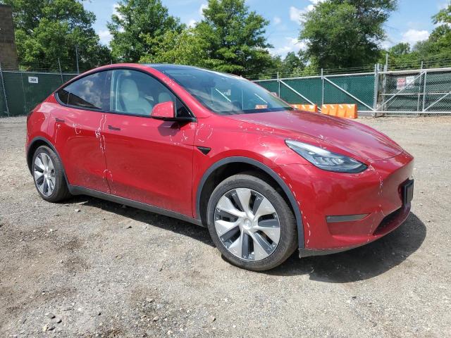 5YJYGDEE2LF034635 - 2020 TESLA MODEL Y RED photo 4