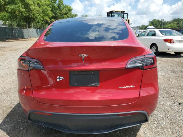 5YJYGDEE2LF034635 - 2020 TESLA MODEL Y RED photo 6