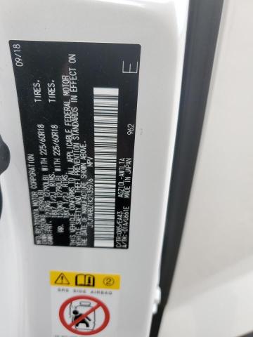 JTJYARBZ1K2135976 - 2019 LEXUS NX 300 BASE თეთრი ფოტო 12