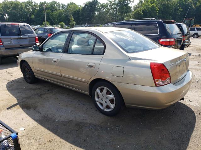 KMHDN46D45U105897 - 2005 HYUNDAI ELANTRA GLS GOLD photo 2