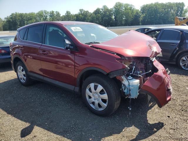 2T3BFREV2JW724673 - 2018 TOYOTA RAV4 LE أحمر صورة 4