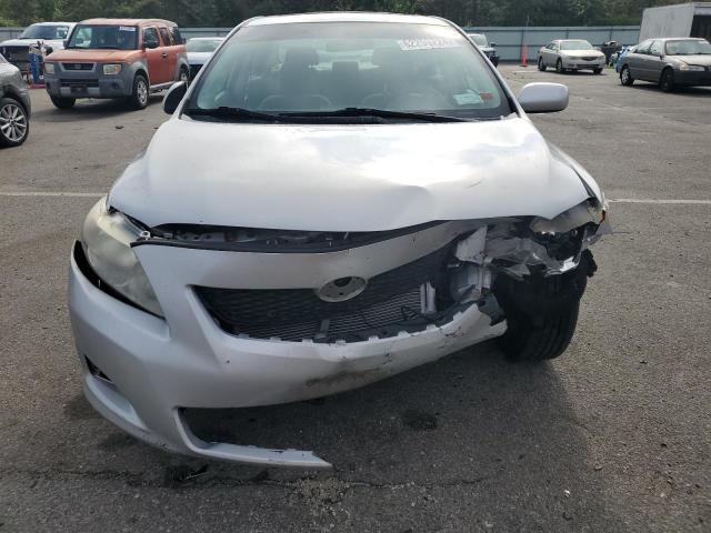 2T1BU4EE2AC487654 - 2010 TOYOTA COROLLA BASE SILVER photo 5