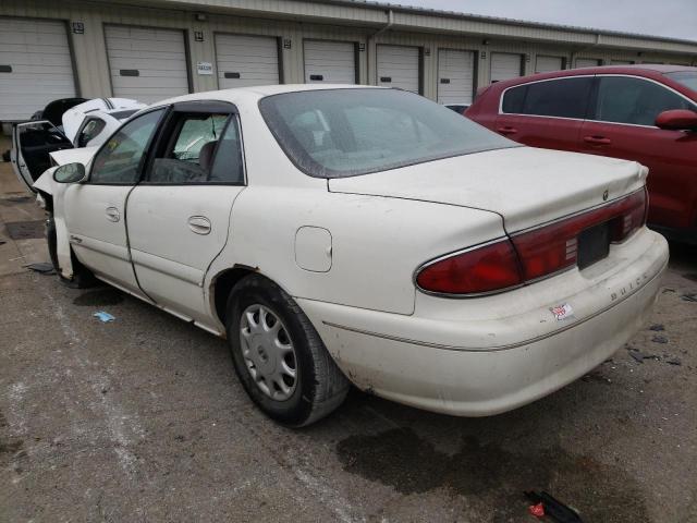 2G4WS52J311173164 - 2001 BUICK CENTURY CUSTOM WHITE photo 3