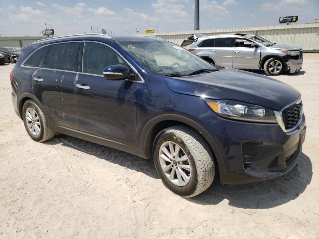 5XYPG4A36KG596190 - 2019 KIA SORENTO L BLUE photo 4