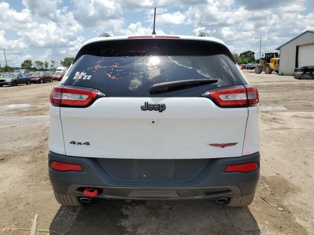 1C4PJMBS8HW652049 - 2017 JEEP CHEROKEE TRAILHAWK WHITE photo 6