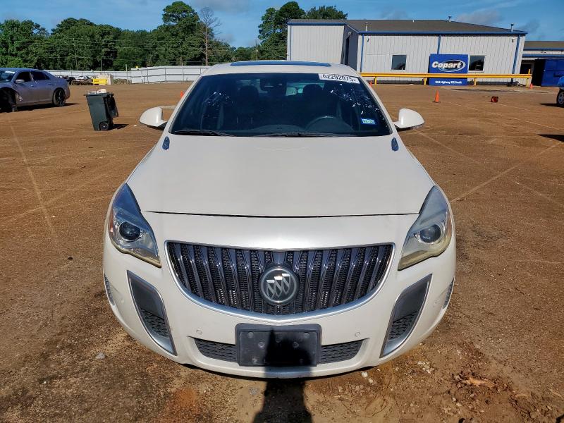 2G4GT5GX3F9226484 - 2015 BUICK REGAL GS WHITE photo 5