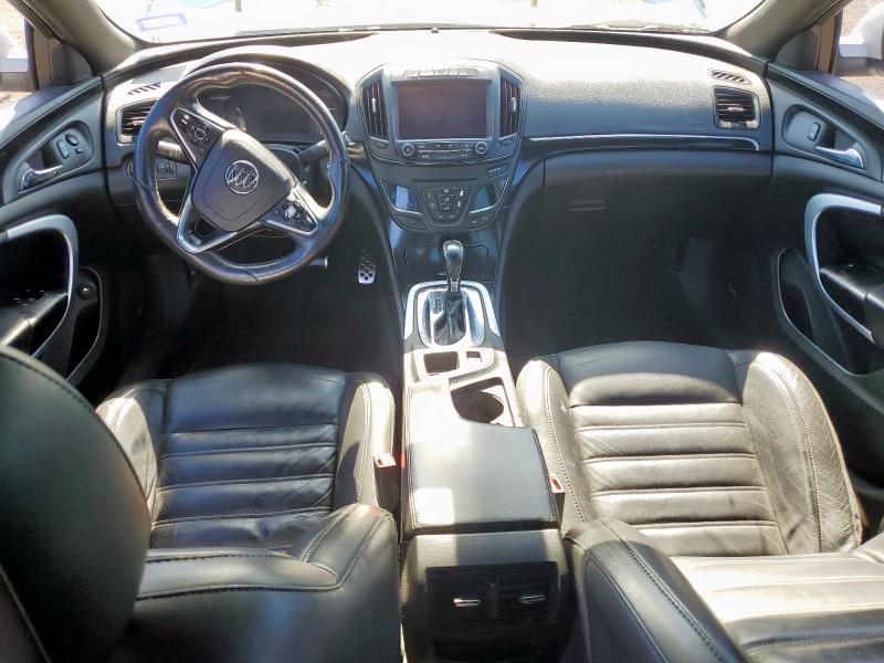 2G4GT5GX3F9226484 - 2015 BUICK REGAL GS WHITE photo 8