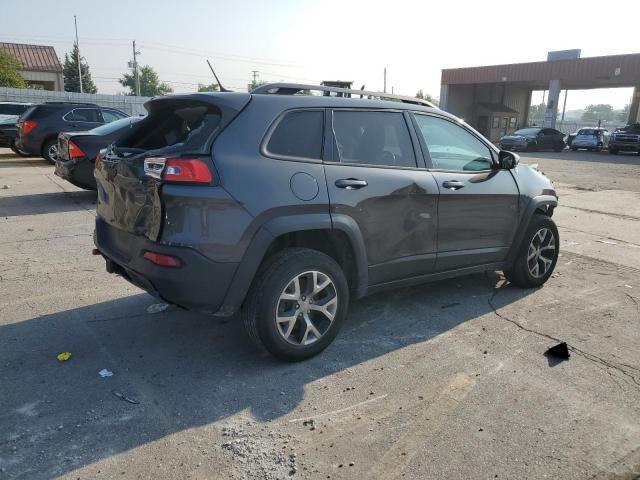 1C4PJMBS1FW664671 - 2015 JEEP CHEROKEE TRAILHAWK CHARCOAL photo 3