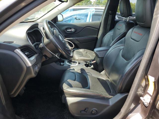 1C4PJMBS1FW664671 - 2015 JEEP CHEROKEE TRAILHAWK CHARCOAL photo 7