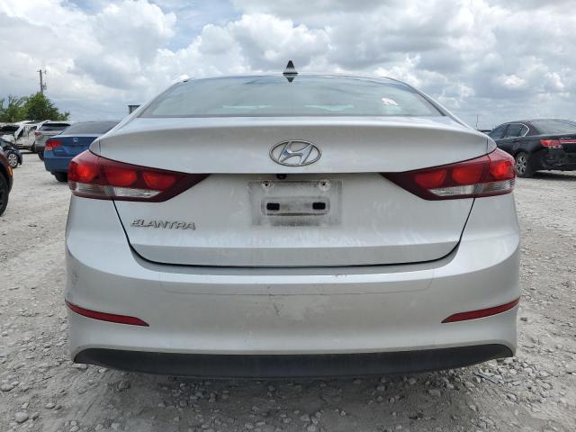 5NPD84LF2JH397510 - 2018 HYUNDAI ELANTRA SEL SILVER photo 6