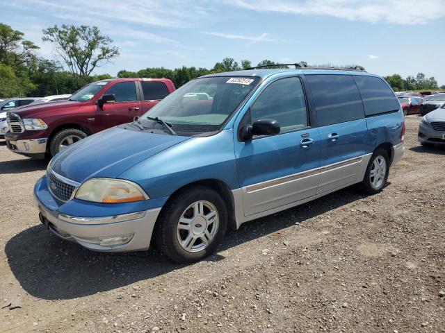 2FMZA53433BB97003 - 2003 FORD WINDSTAR SEL BLUE photo 1