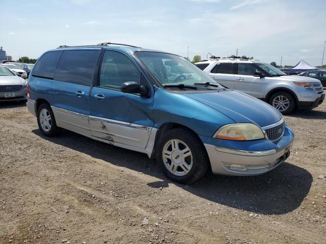 2FMZA53433BB97003 - 2003 FORD WINDSTAR SEL BLUE photo 4