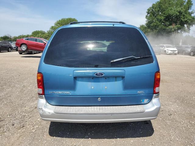 2FMZA53433BB97003 - 2003 FORD WINDSTAR SEL BLUE photo 6