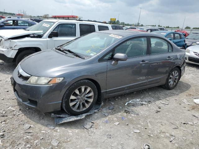 1HGFA168X9L011756 - 2009 HONDA CIVIC EX GRAY photo 1