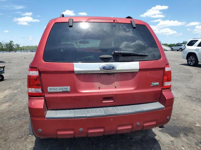 1FMCU9EG1CKB62848 - 2012 FORD ESCAPE LIMITED RED photo 6