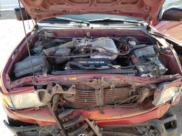 5TESN92N63Z270278 - 2003 TOYOTA TACOMA XTRACAB PRERUNNER წითელი ფოტო 11