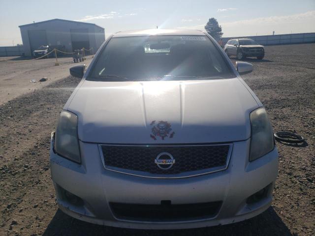 3N1BB61E48L624515 - 2008 NISSAN SENTRA SE-R SILVER photo 5