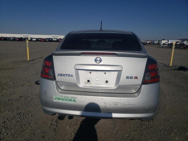 3N1BB61E48L624515 - 2008 NISSAN SENTRA SE-R SILVER photo 6