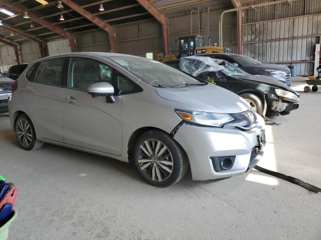 3HGGK5G85FM777122 - 2015 HONDA FIT EX SILVER photo 4