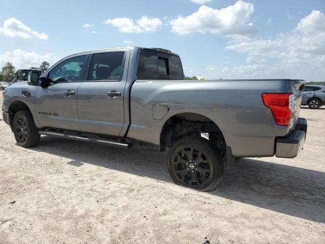 1N6BA1F40JN522781 - 2018 NISSAN TITAN XD SL GRAY photo 2