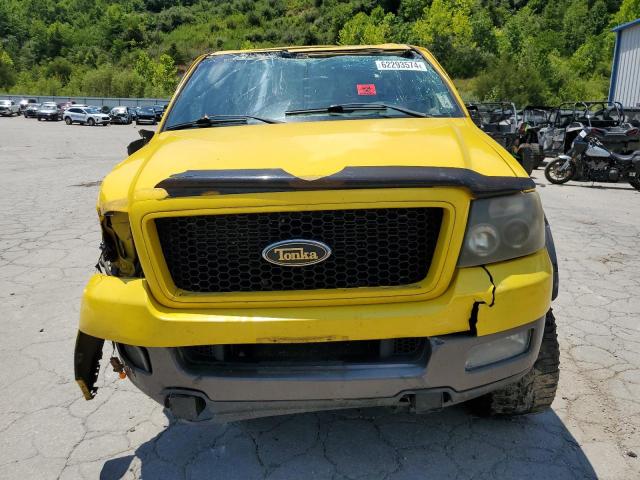 1FTPX14504KC20206 - 2004 FORD 100 CLB WG YELLOW photo 5