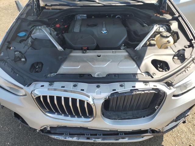 5UXTR9C53JLC73269 - 2018 BMW X3 XDRIVE30I SILVER photo 12