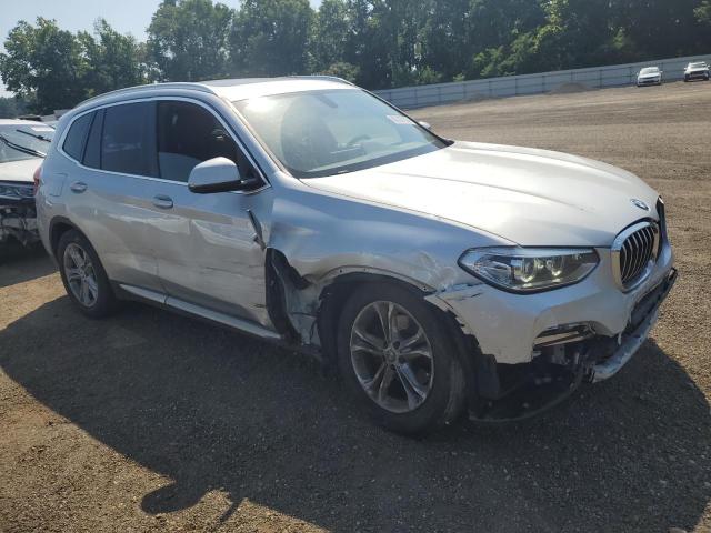 5UXTR9C53JLC73269 - 2018 BMW X3 XDRIVE30I SILVER photo 4